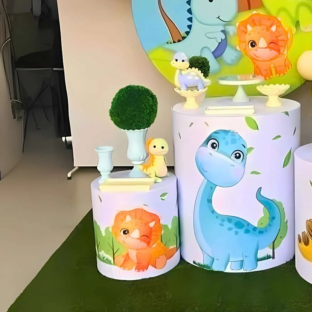 Decoración Fiesta de Baby Shower o Revelación de Género de Dinosaurio Bebé – Alquiler y Montaje - Imagen 4